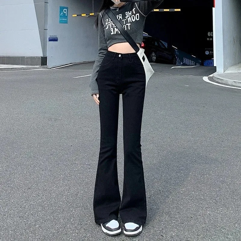 Black [single pants] trousers
