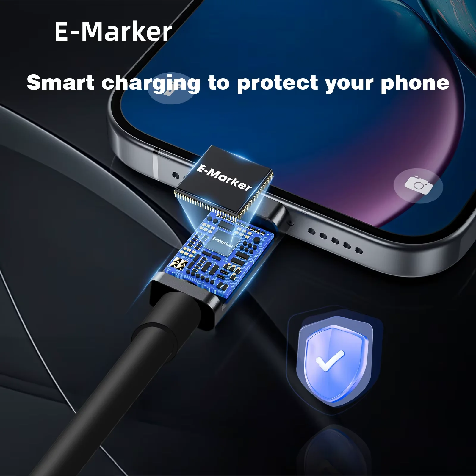 썬더볼트 4 동축 케이블 USB4 타입 C to 타입 C 40Gbps 100W 고속 충전 케이블 2m - 0.5m 맥북, 아이패드, 아이폰, 안드로이드용