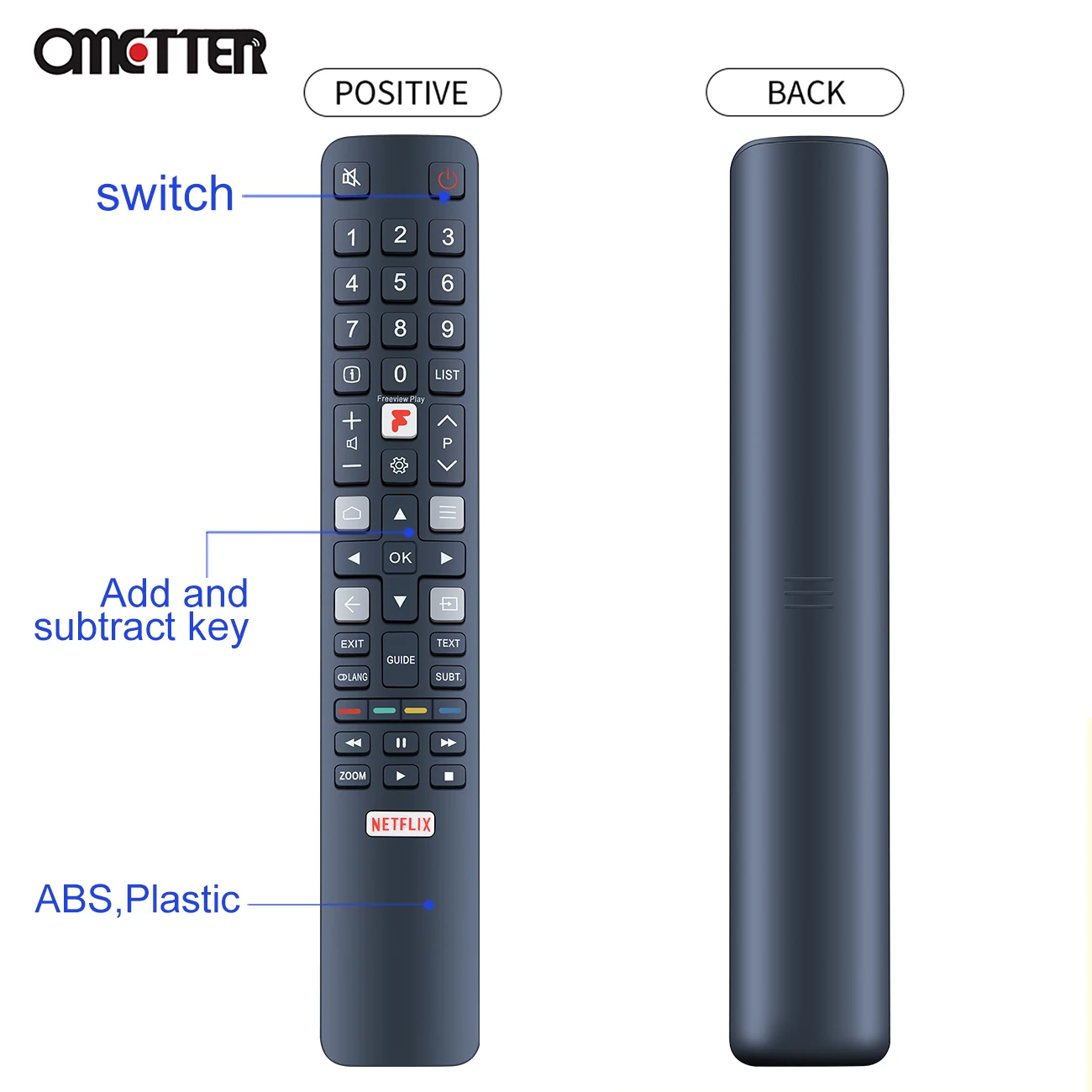 Télécommande TCL RC802N Android TV