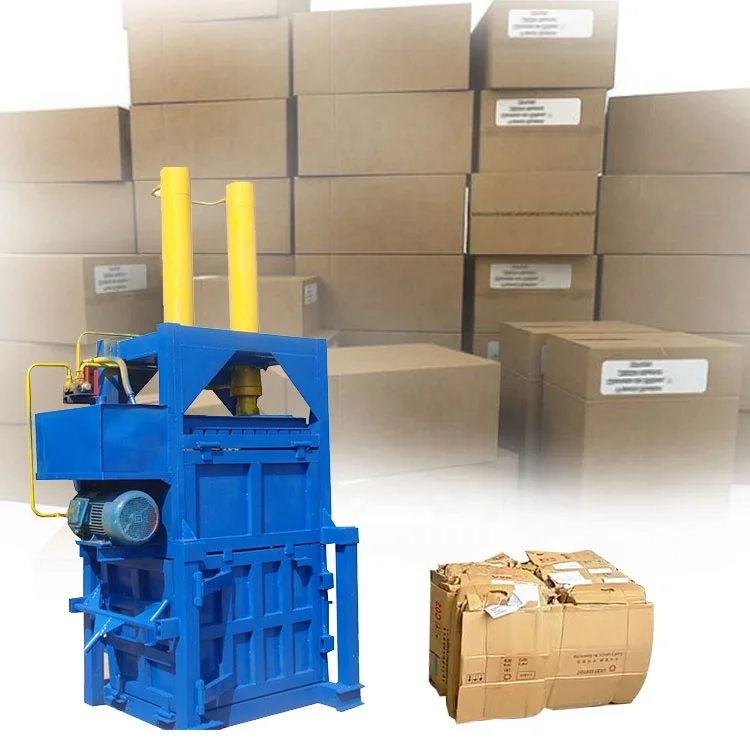 Plastic Metal Scrap Garbage Compressor Compactor Hydraulic Baler Machine 5
