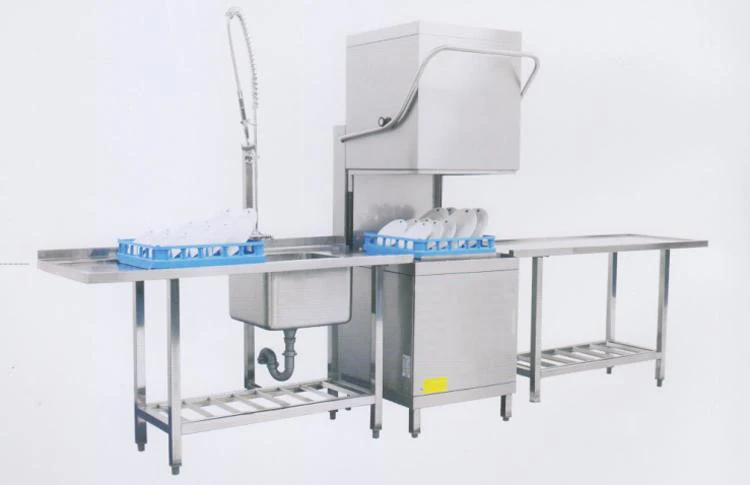 380V Commercial Stainless Steel Kitchen Hotel Restaurant Clean Dirty Electric Uncovery Automatic Dishwasher Equipment 2