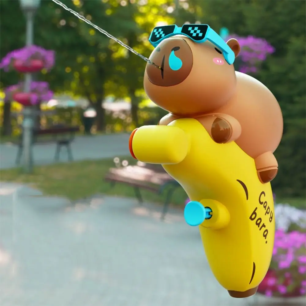 Banana Capybara Water Spray Toys Animal Design Handheld Bath Fountain Plastic Cute Water-Sprinkling Festival Sprinkler