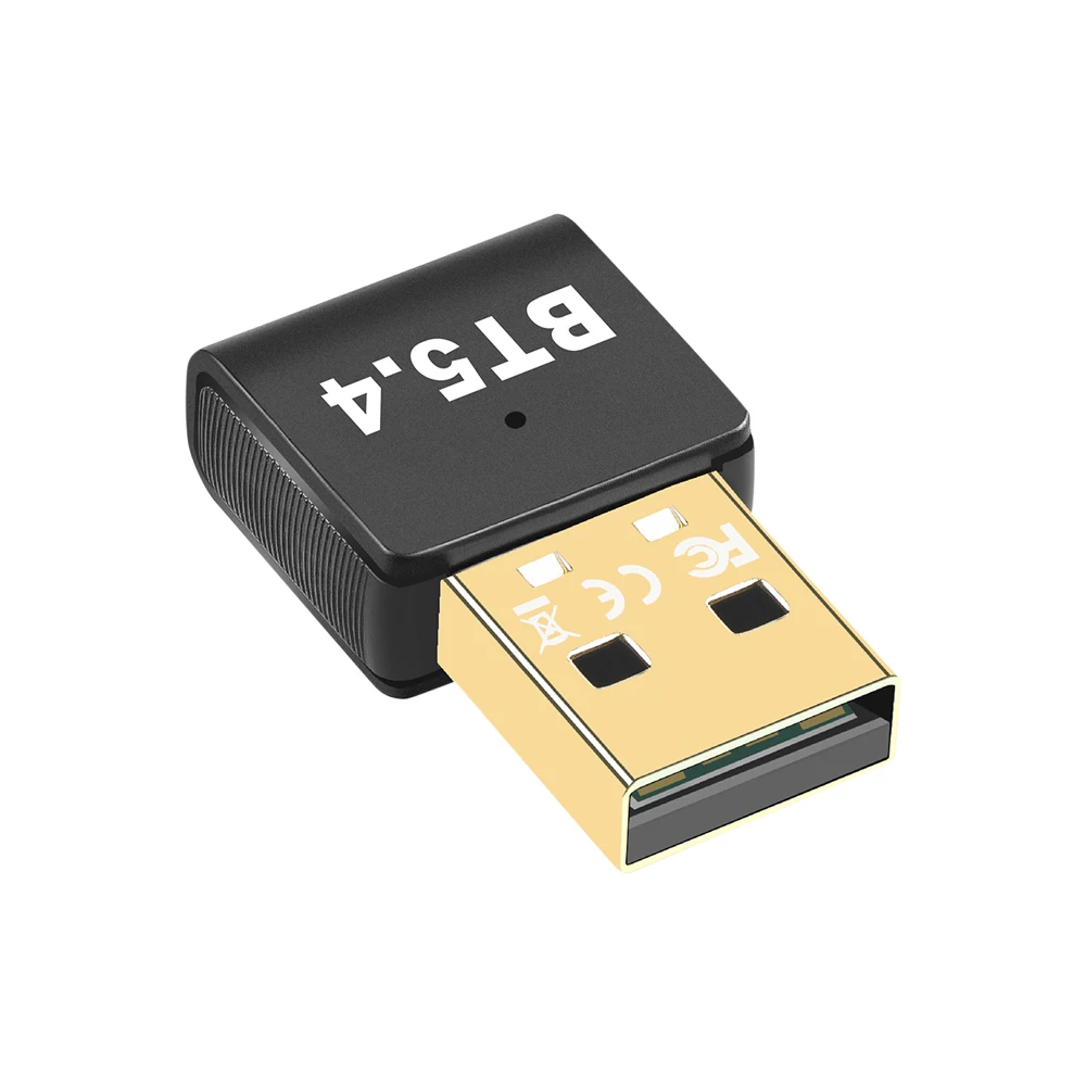 데스크탑 컴퓨터용 블루투스 어댑터 5.4, 드라이버리스 USB 블루투스 헤드셋, 오디오 마우스 리시버 송신기