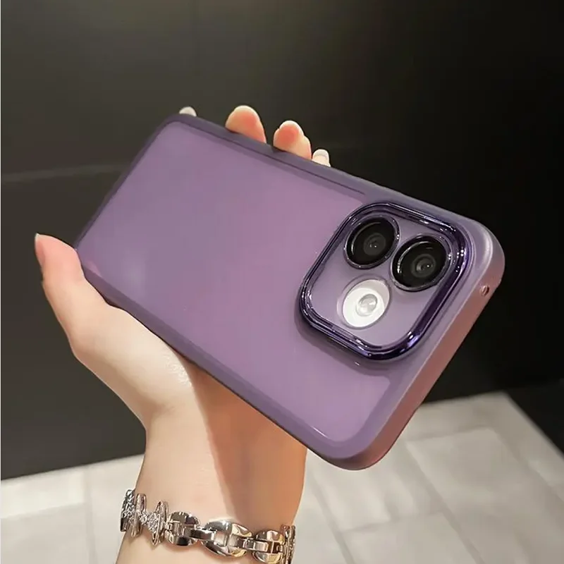 Luxury Soft Bumper Clear Back Cover