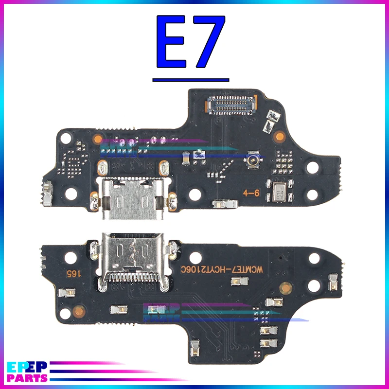 Charger Port Jack Dock Connector Flex Cable For Motorola Moto E4 E5 E6 E7 Plus Play Power Go E6I E6S2020 Charging Board Module