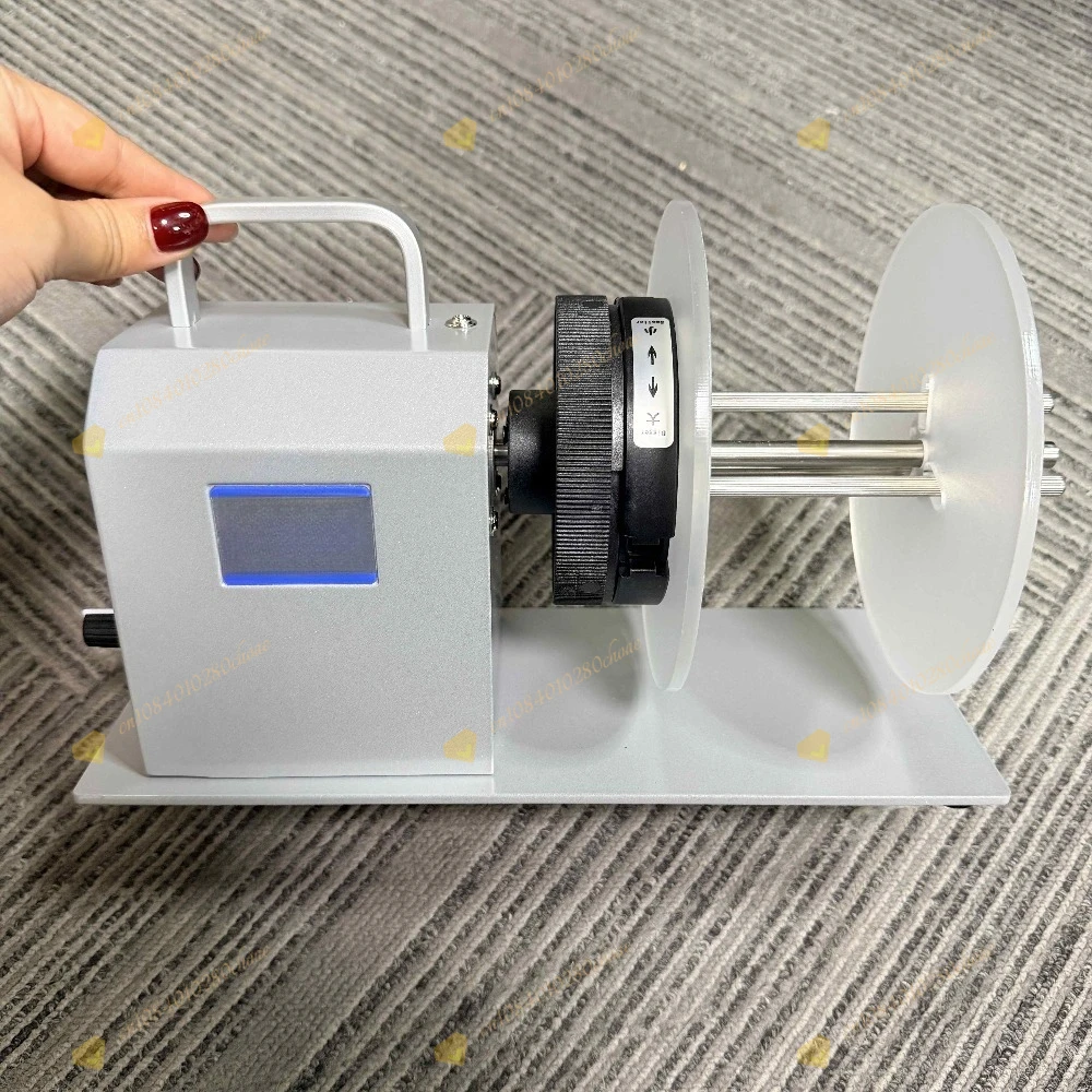 Label Rewinder Coreless Fully Automatic Rewinding Machine Barcode Thermal Machin
