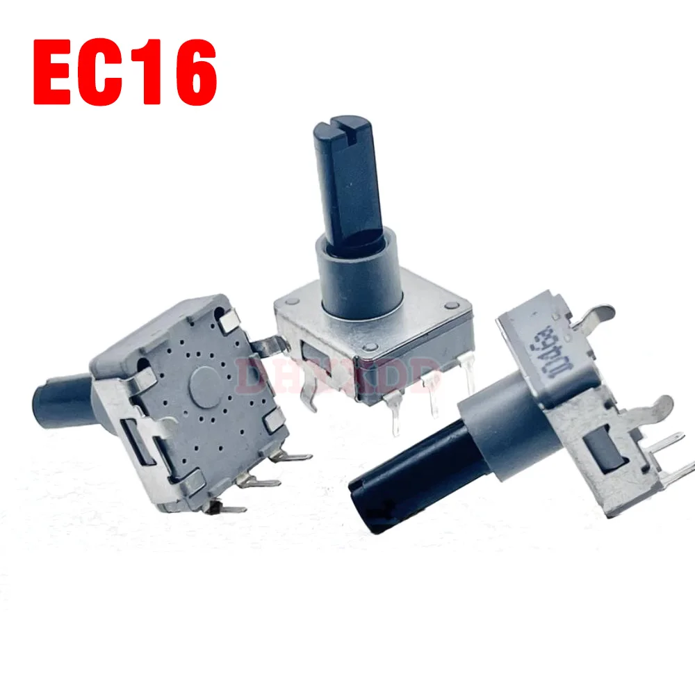 

20PCS EC16 Encoder For Rotary Washing Machine Knob 12 Oositioning 12 Pulse Point Shaft Length 20mm Half Shaft