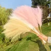 70-120cm Artificial Pampas Grass Branch Fake Bulrush Fake Plant Flowers Reed Pantas Wedding Party Home Decoration DIY Bouquet 2