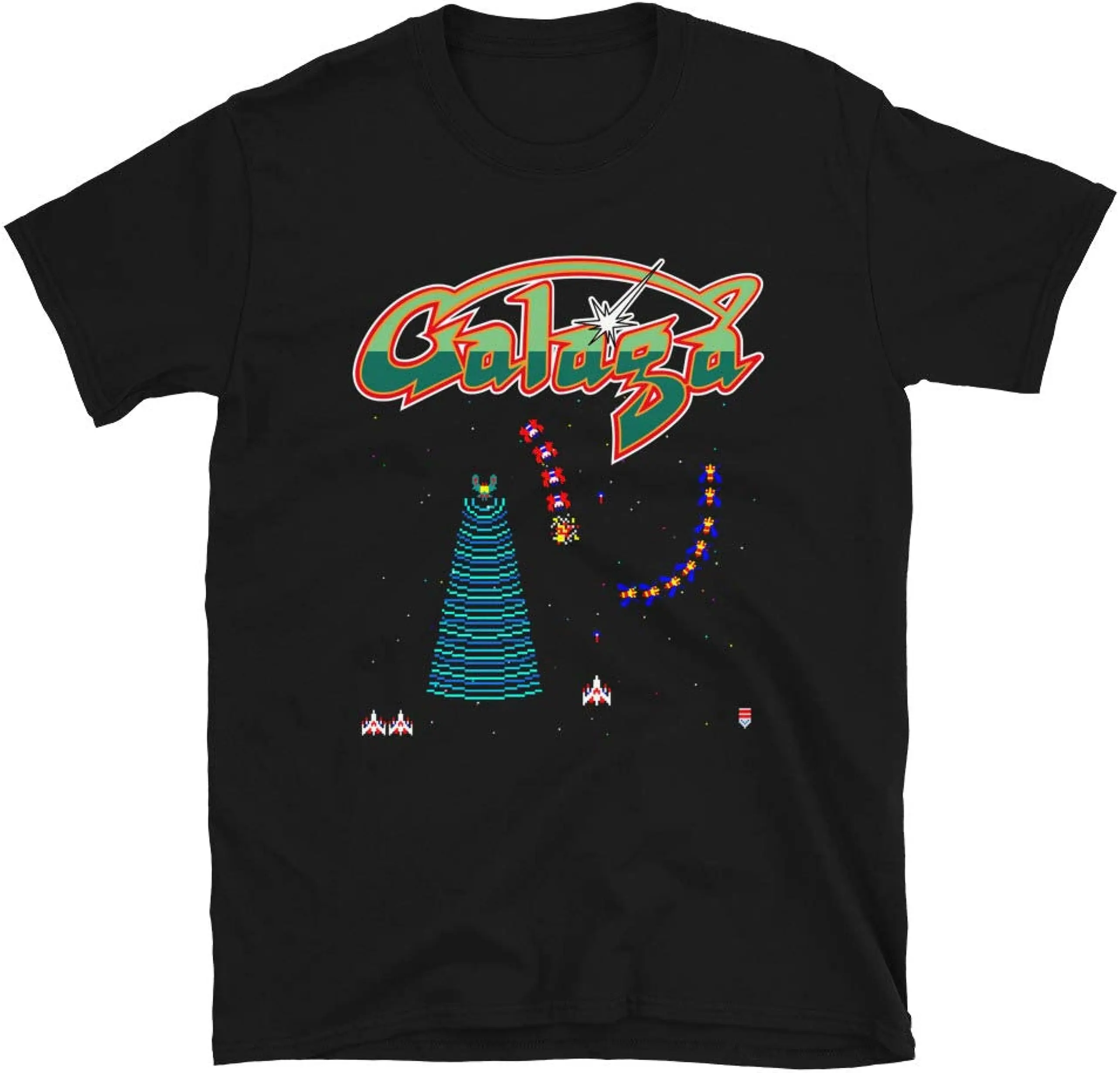 Retro 80s Arcade Alien Invasion Gamer T-Shirt