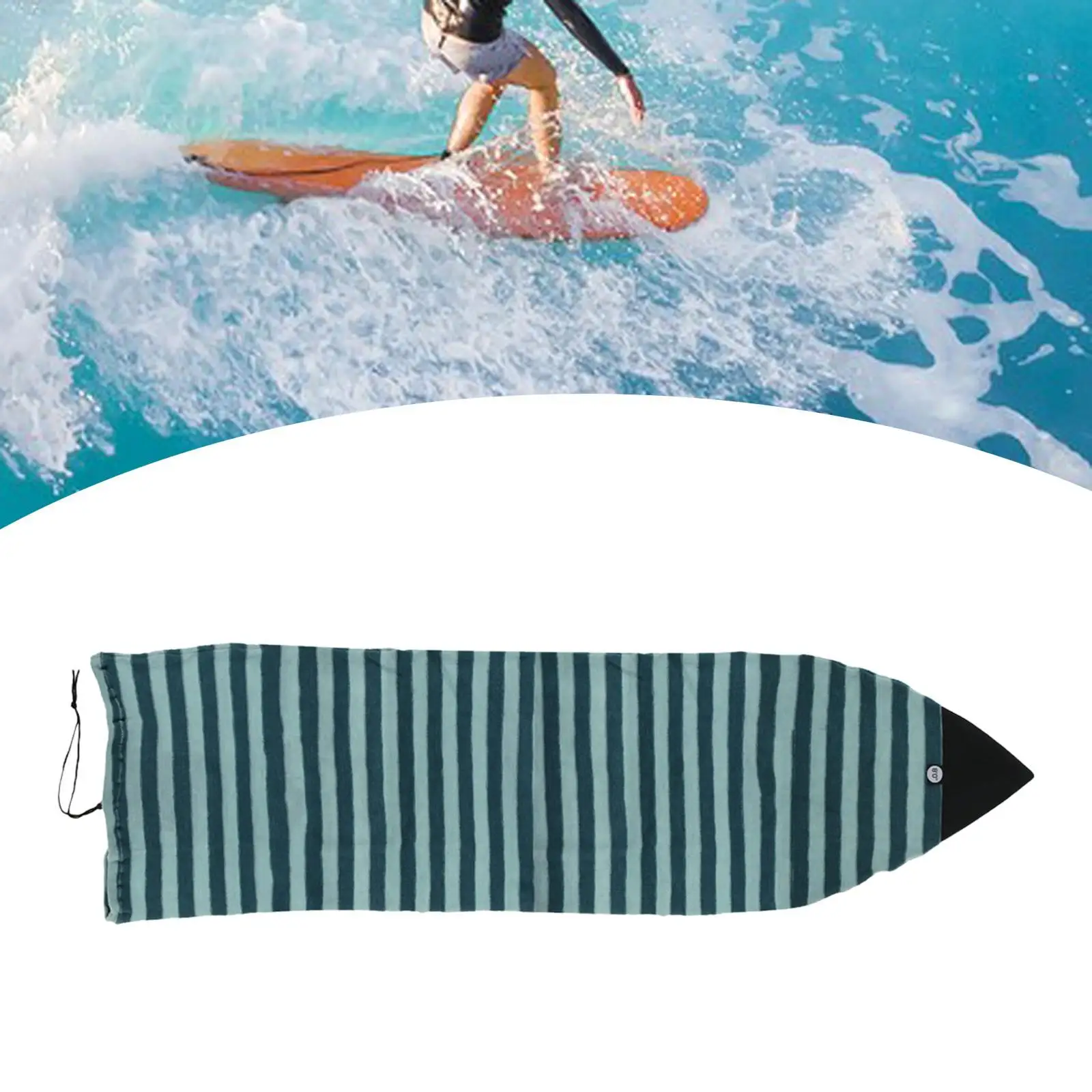 Surfboard Sock Cover Board Bag for Snowboard Shortboard Standup Paddleboard