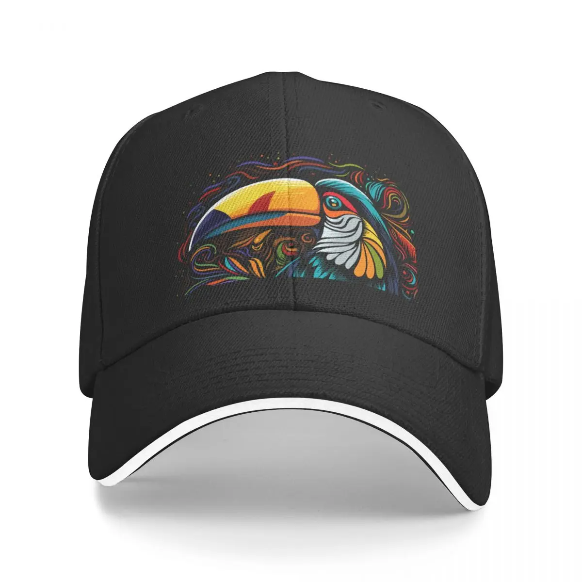 

New tribal tropical toucan Baseball Cap Sunhat Brand Man Caps Golf Cap Luxury Brand Man Hat Women's