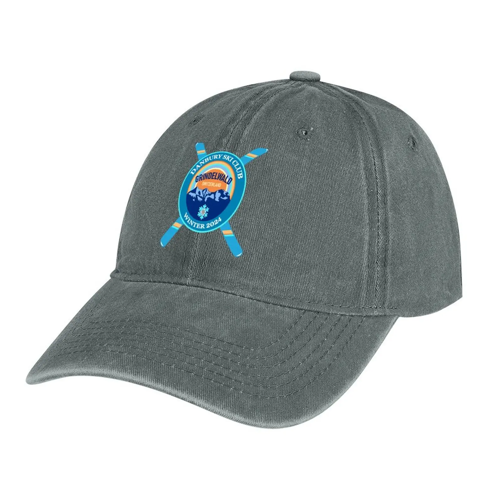 

Grindelwald 2024 Trip Logo Cowboy Hat cute Icon fishing hat funny hat Women's Men's