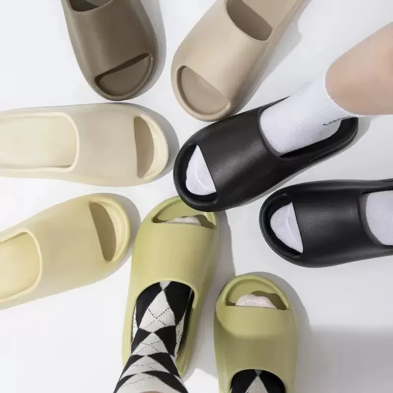 Non Slip Slippers Unisex House Shoes Platform Slide Sandals For Women Men Indoor Outdoor Shower Bathroom Slipper Adult