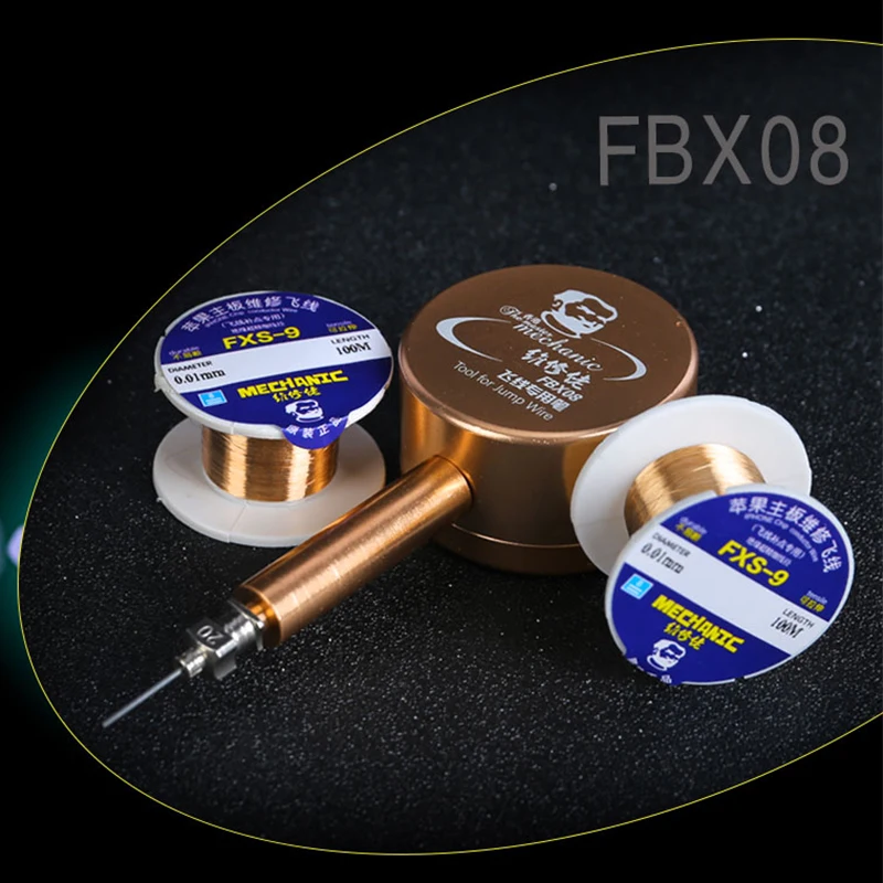 

MECHANIC 3 in 1 0.01mm Fly Line PCB Link Wire for iPhone Fingerprint Maintenance Repair Tools With Jump Wire Pen
