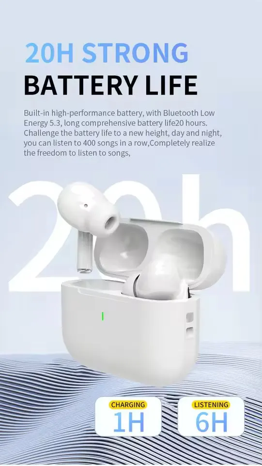 Wireless Earbuds Bluetooth 5.3 Sports Headphones With Microphone_voghion.com
