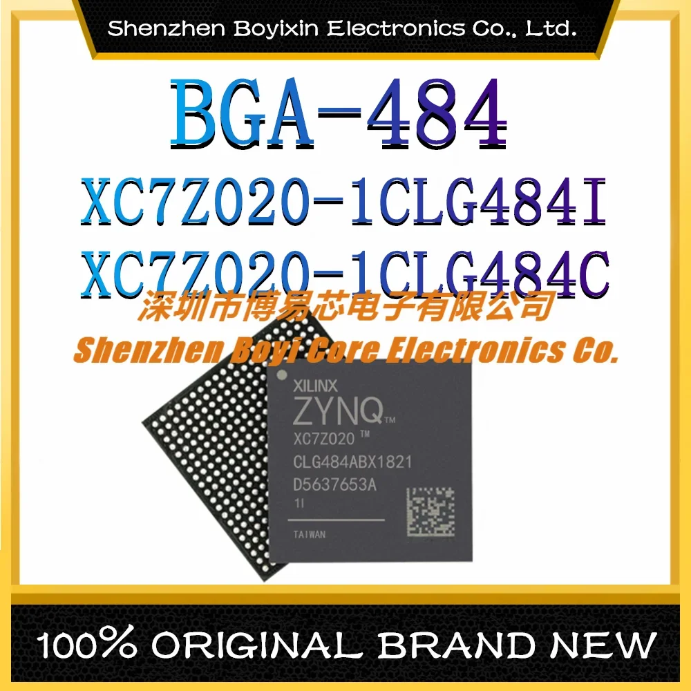 xc7z020 2clg400i xc7z020 2clg400c package bga 400 programmable logic device cpld fpga ic chip XC7Z020-1CLG484I XC7Z020-1CLG484C Package: BGA-484 New Original Genuine Programmable Logic Device (CPLD/FPGA) IC Chip