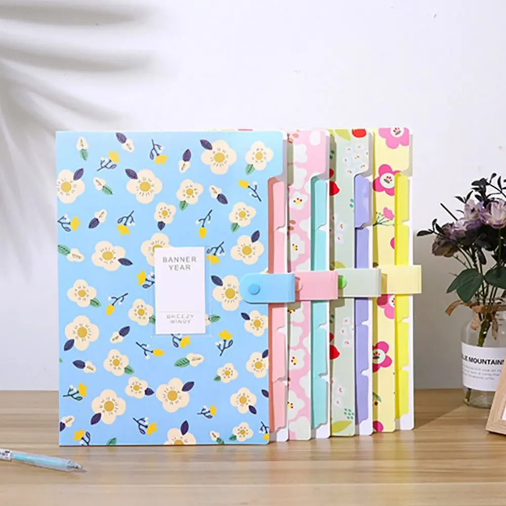 A4 File Folder New Multi-layer Polypropylene Test Paper Organiser Waterproof Document Organizer