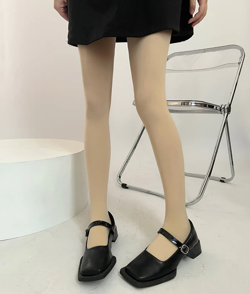 Frühling Herbst Samt Damen strümpfe süße coole Bonbon farbe enge Strumpfhosen vielseitige elastische Socken kawaii lolita Strümpfe – Detail 18