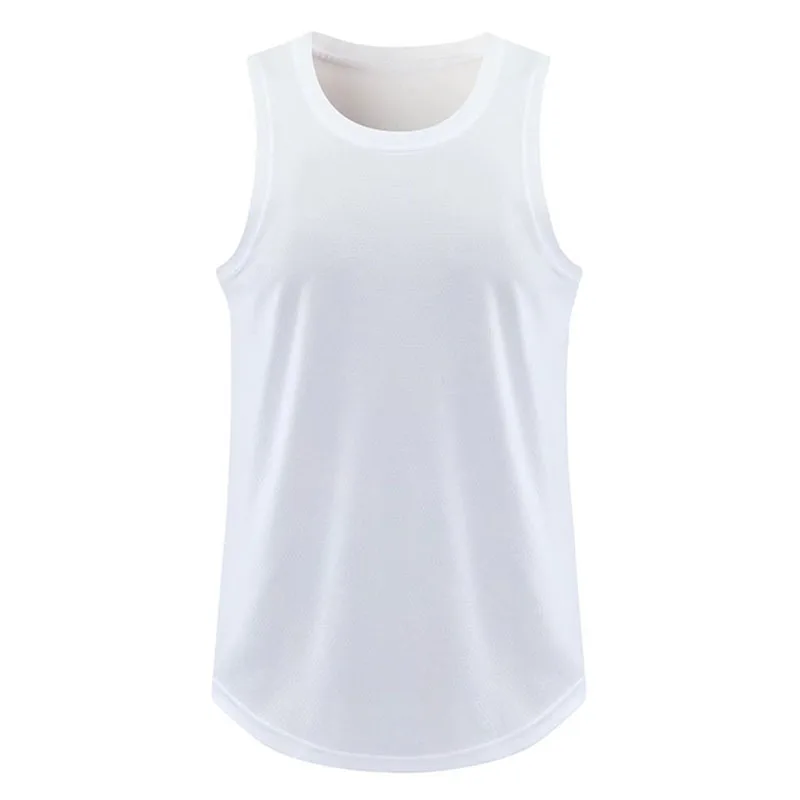 Plus Size Basketball Vest for Men Quick Dry Baggy Summer Sports Tops Crossfit Exercise Training Gym Fitness Running Shirt