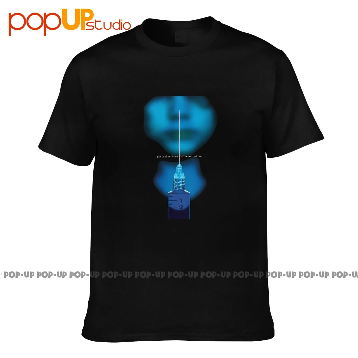 Porcupine Tree Anestetize Logo T-Shirt Tee Shirt New Casual Splicing Best Seller