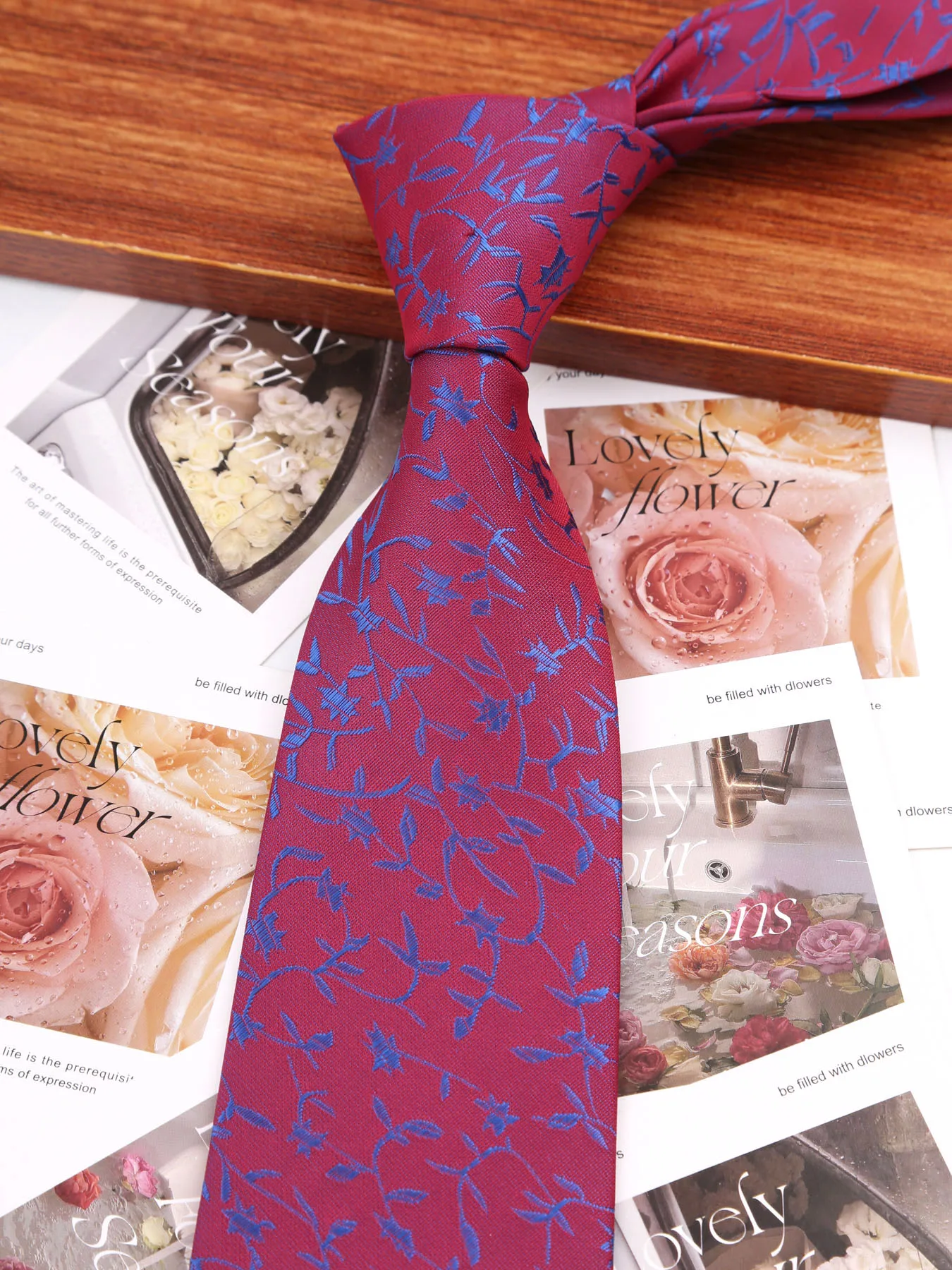 Dünne gestreifte Krawatte für Herren, Business, formelle Hochzeit, 8 cm, Blau, Schwarz, Rosa, Rot, Krawatten, modisches Hemd, Krawattenzubehör – Detail 36