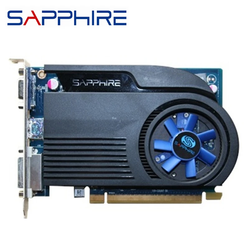 SAPPHIRE HD6570 1 ГБ DDR3 AMD графическая карта GPU Radeon HD 6570 видеокарты офисный компьютер для