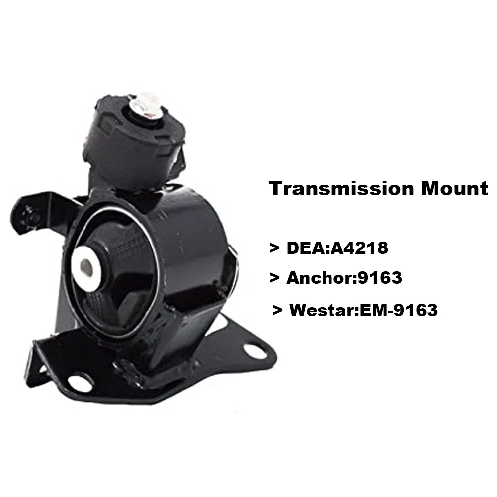 4-Piece Engine & Transmission Mount Kit For 2003-2008 Toyota Corolla 1.8L