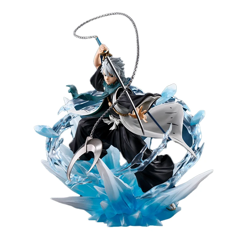 

Оригинальные оригинальные фигурные алкозы BANDAI Hitsugaya Toushirou, 18 см, Подлинная Коллекционная модель, анимационный персонаж, экшн-игрушка