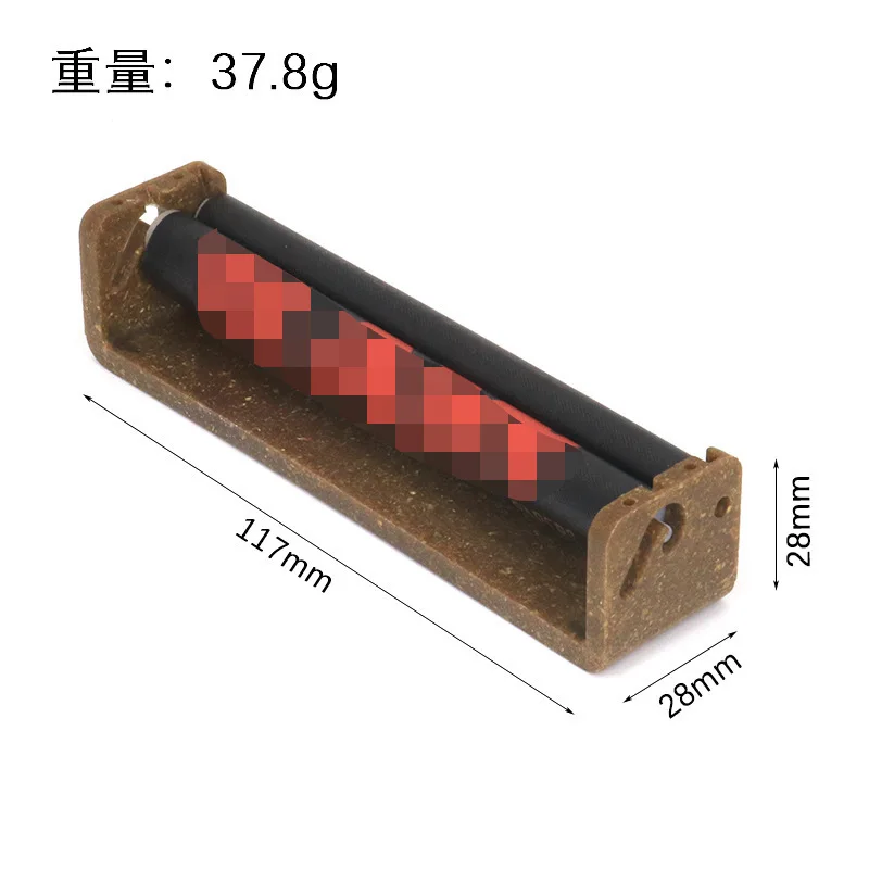 Degradable Cigarette Holder 110mm/70mm Portable Manual Tobacco Herb Roller Cone Rolling Machine 4