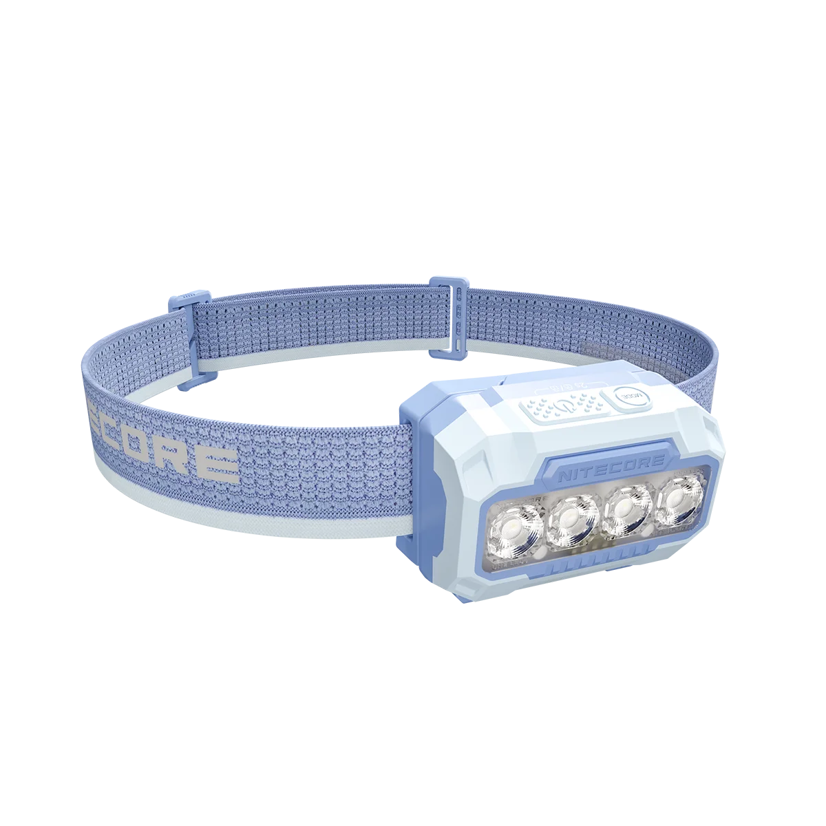 NITECORE HA23 UHE Lightweight AAA Headlamp 3 Color Temperatures 600 Lumens Headlight IP68 for Night Run Camping Fishing Trekking
