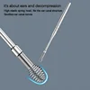 6pcs Stainless Steel Ear Wax Removal Tool Set Spiral Rotating EarPicking Spoon Ear Picker Spoon For Cleaning Collecting Ear Wax 2