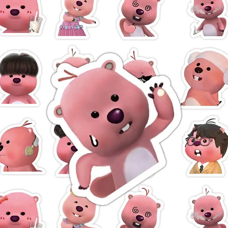 100 Stück hochwertige, wasserfeste Aufkleber mit niedlichem Pororo-Cartoon, DIY-Dekorationsaufkleber, Kindertagebuch, Kritzel-Spielzeug, Geschenke – Detail 18