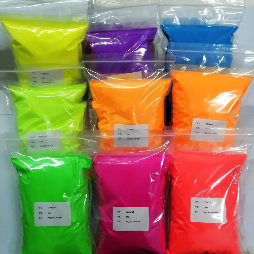 Profession Neon Pigment Nail Powder 12 Colors Fluorescent Neon Powder NO Glow In Dark Phosphor Manicure Dust Net.100g
