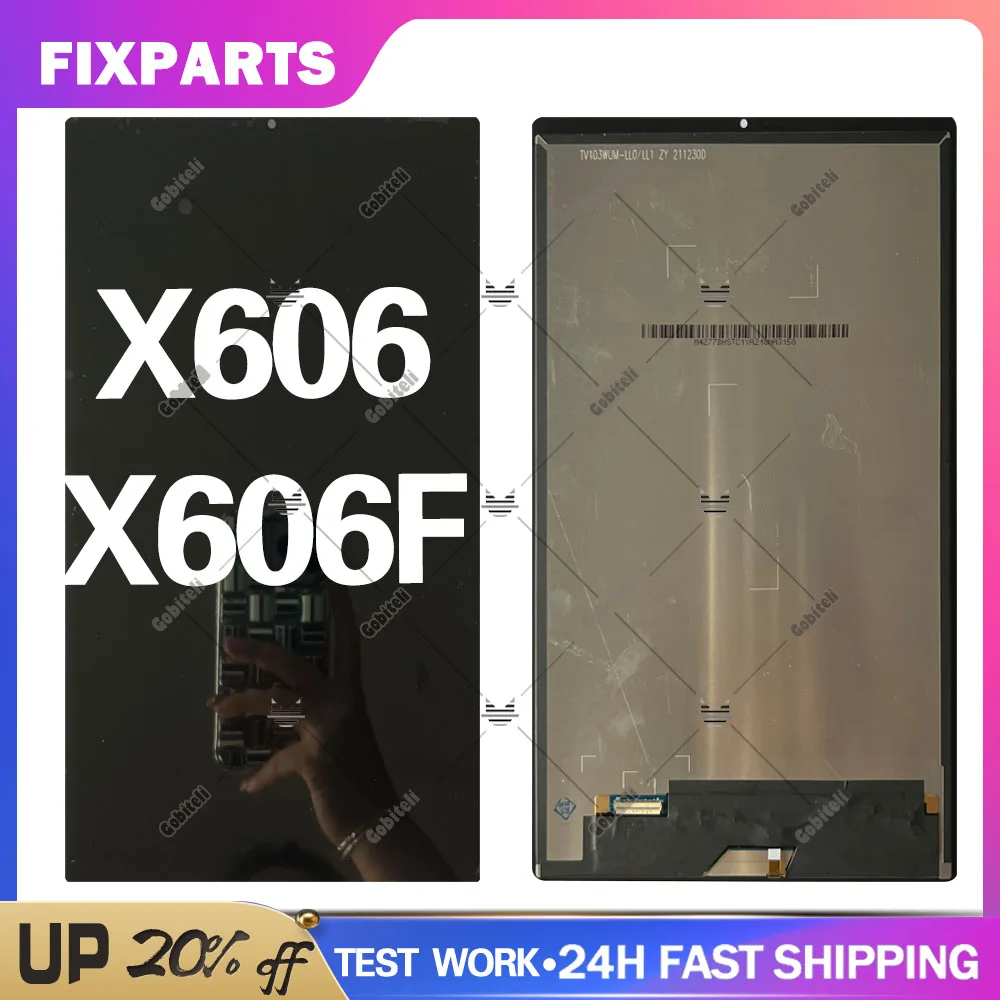 

New 10.3" For Lenovo Tab M10 FHD Plus TB-X606F TB-X606X TB-X606 X616 LCD Display Touch Screen Digitizer Glass Assembly Tested