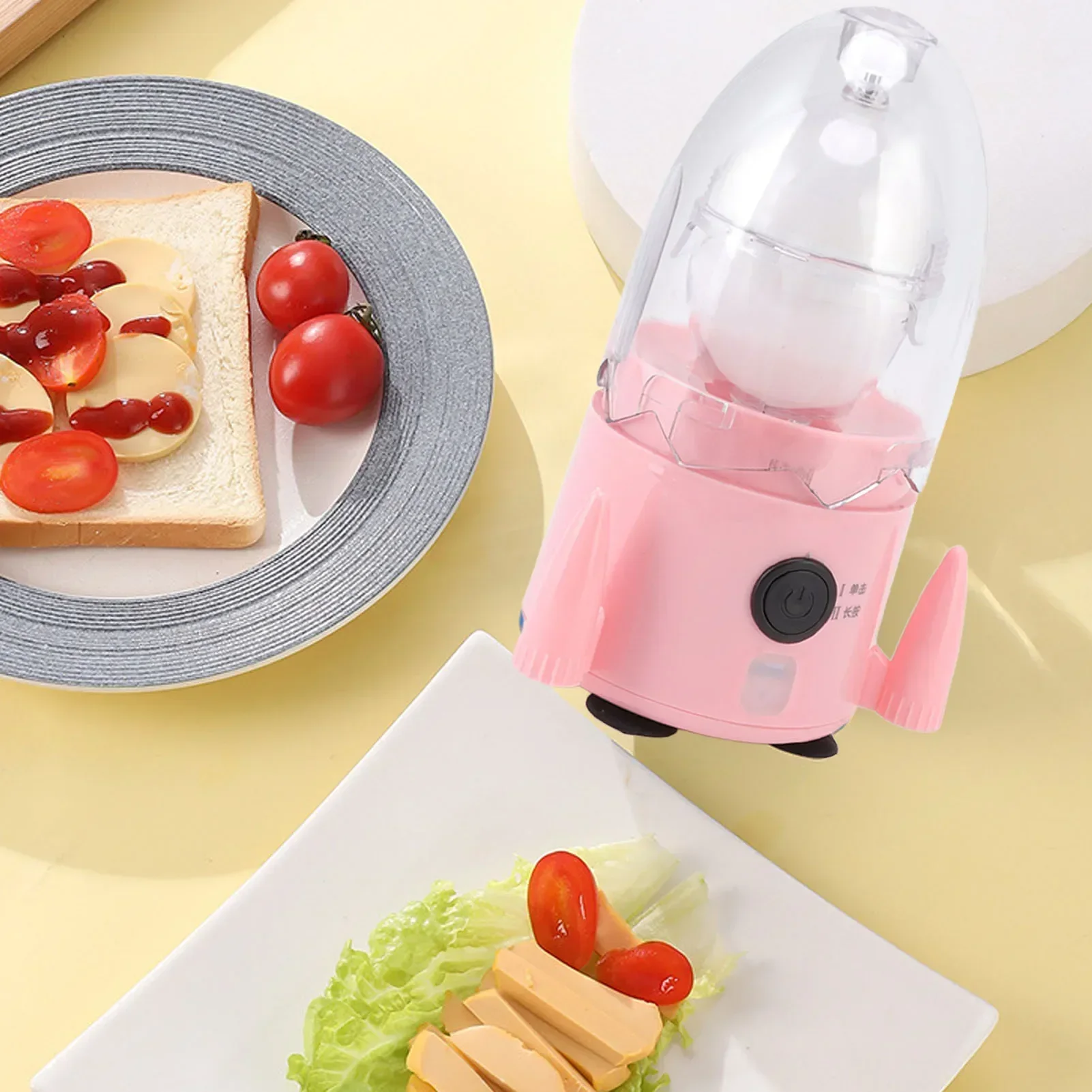 Electric Egg Shaker USB Rechargeable Yolk Mixer Automatic Egg Beater Portable Rotary Cooking Baking Tool Kitchen Utensils