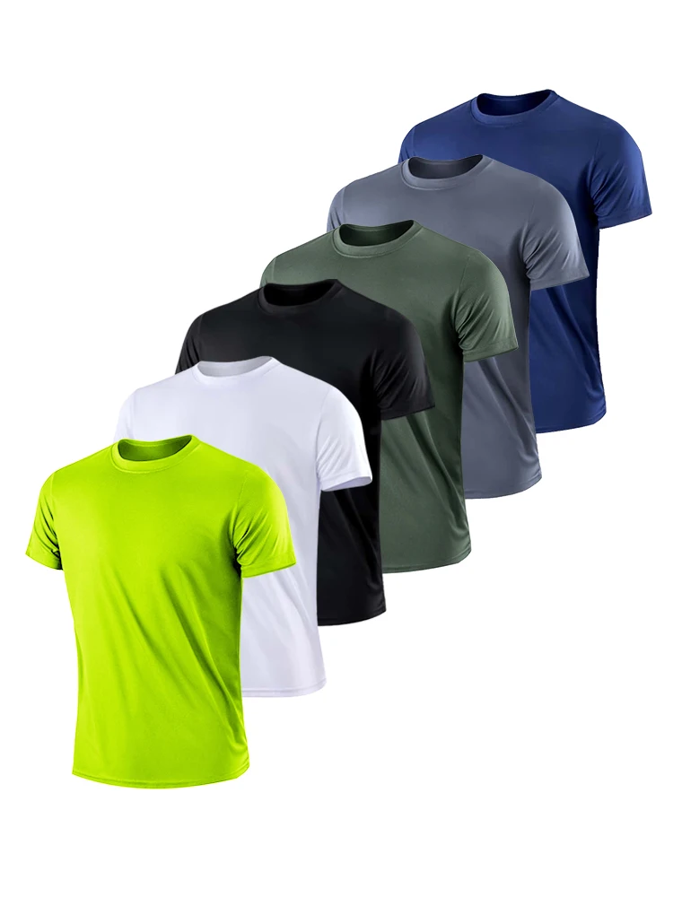 Men's Solid Color Ultralight Quick Dry Sport T-Shirt Breathable Lightweight Top For Fitness Training Workout Running Gym sport t shirt,running t shirt,running t shirts,men t shirts