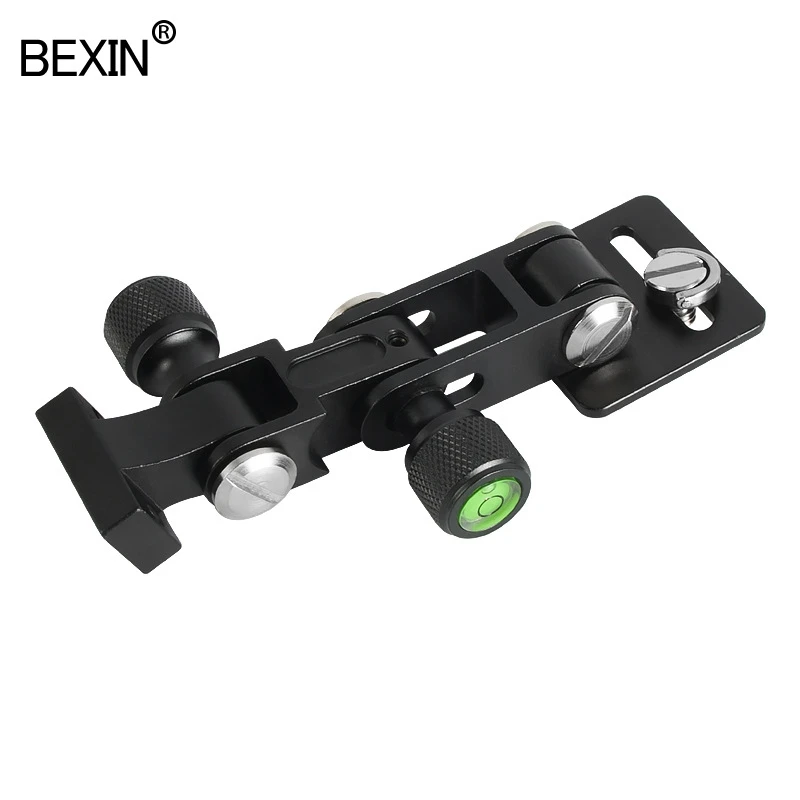 BEXIN 망원 렌즈 퀵릴리즈 플레이트 짐벌 연결 플레이트, 카메라 베이스 고정 플레이트, 망원 렌즈 브래킷 액세서리