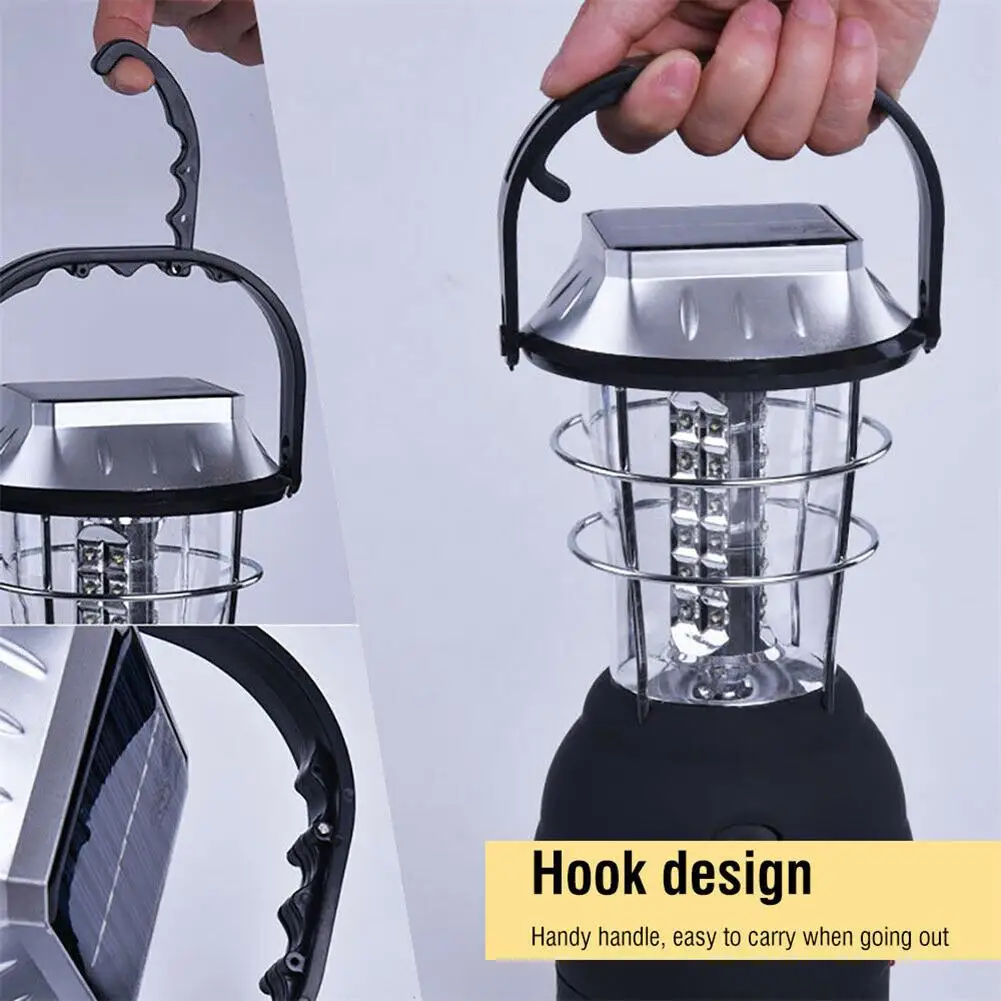 Dynamo Lamp Rechargeable, Solar Hand Crank Lantern Led