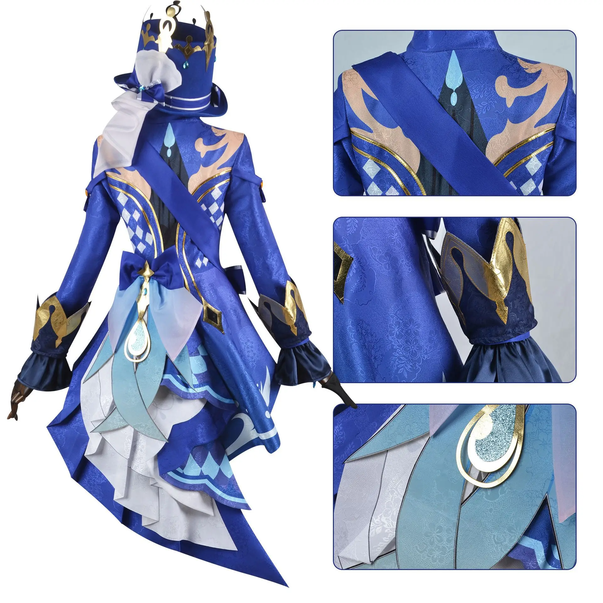 XCXOSD-Genshin Impact Anime Cosplay Traje para Mulheres, Roupa de Personagem  de Sacarose, Peruca, Vestido, Uniforme, Conjunto Completo - AliExpress