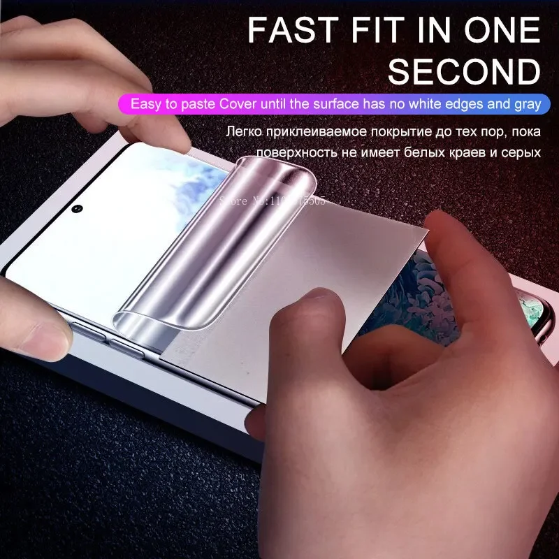 Enhanced Hydrogel Screen Protector Film - Pack of 4