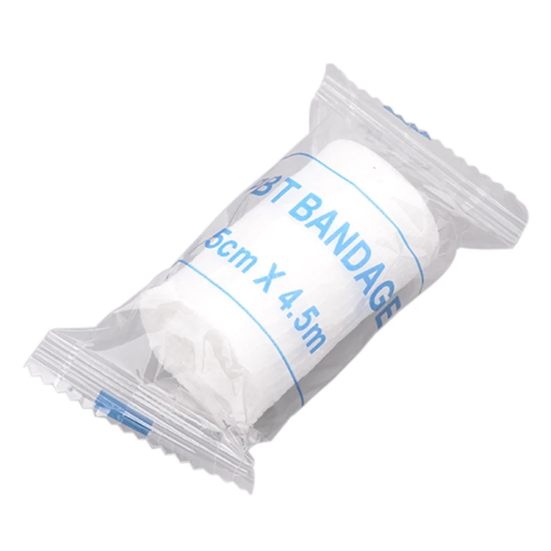 

Gauze Bandage Rolls First Aid Supplies Flexible Bandage Wrap for Wound Dressing D5QD