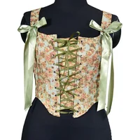 Lolita Tanks Corset Sexy Slimming Bandage Shapewear Women Evening Party Elegant Retro Bustier Top Streetwear Woman Clothes - Image 3