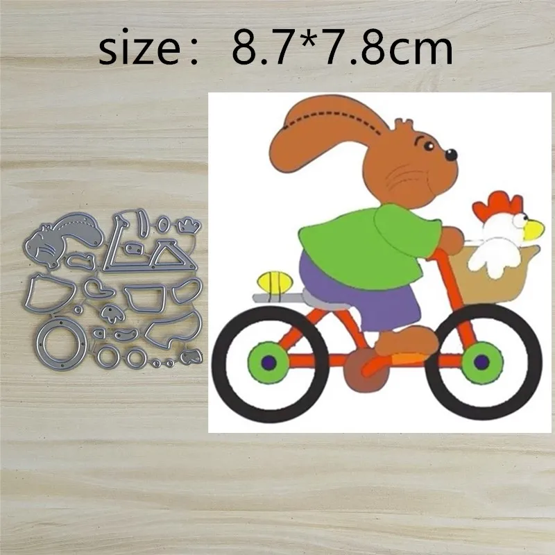 

Easter Rabbit Chicken Cut Dies Stencils for DIY Scrapbooking/photo album Decorative Embossing DIY Paper Cards