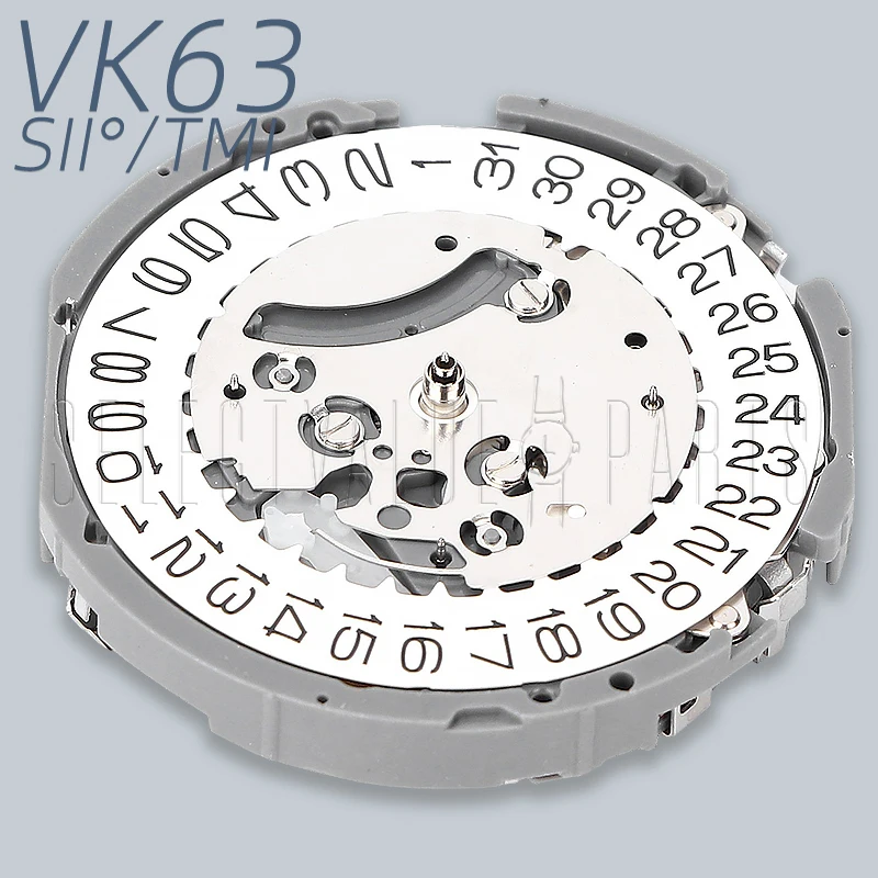 VK63 Quartz Watch Movement Chronograph Date At 3 Multifunctional ...