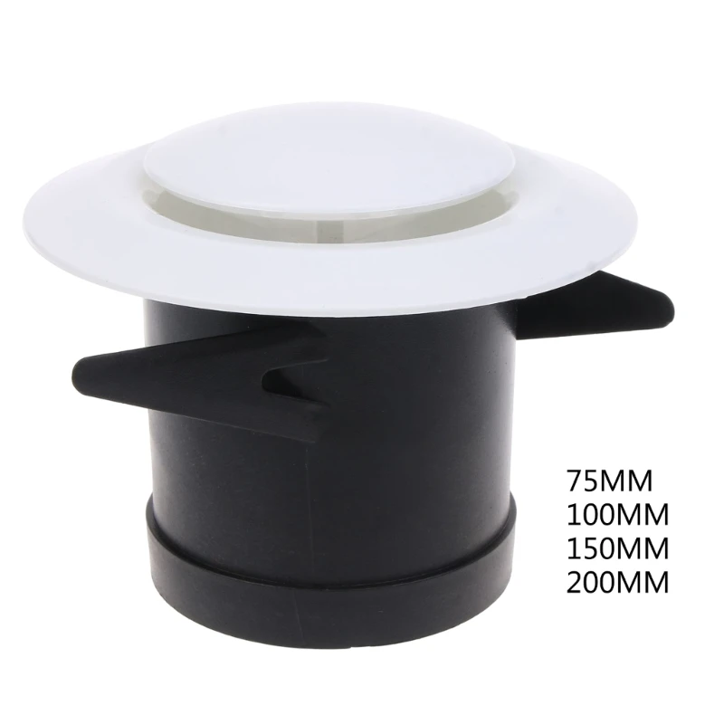 

Plastic Adjustable Air Vent Round Vent Cover Soffit Air Vent for Kitchen Bedroom Environment and Durable Air Vent