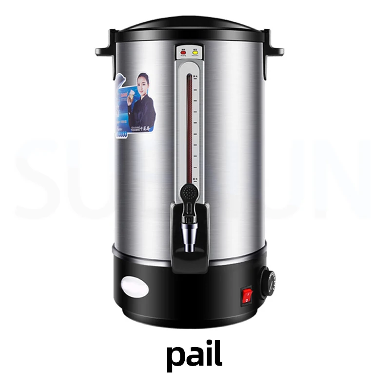 

304 stainless steel electric water bucket commercial boiling water bucket water dispenser Electric Wax Heater