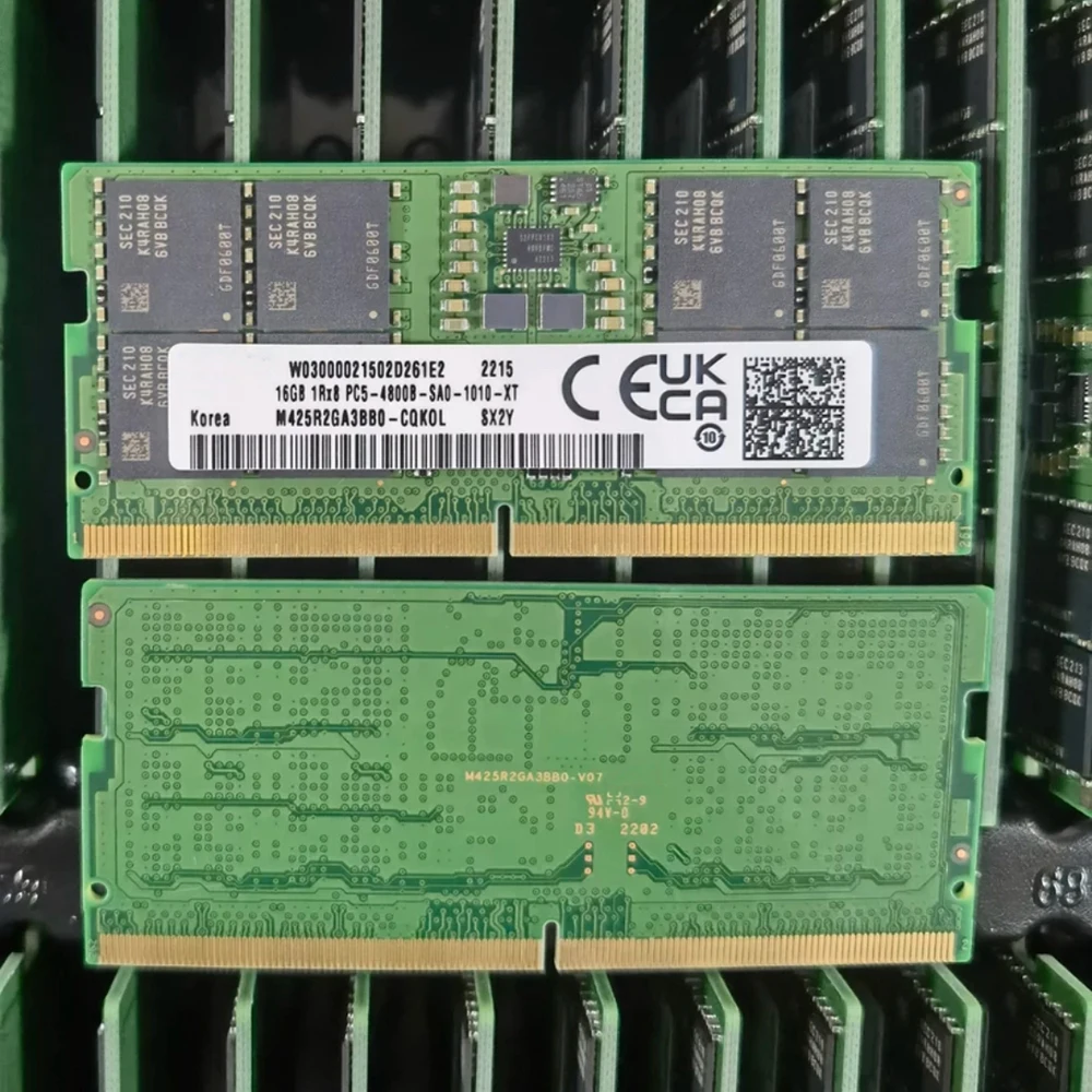 16GB DDR5 4800MHz 1Rx8 4800B Laptop RAM For Samsung Notebook Memory M425R2GA3BB0-CQKOL 7 16GB DDR5 4800MHz 1Rx8 4800B Laptop RAM For Samsung Notebook Memory M425R2GA3BB0-CQKOL - Image 5