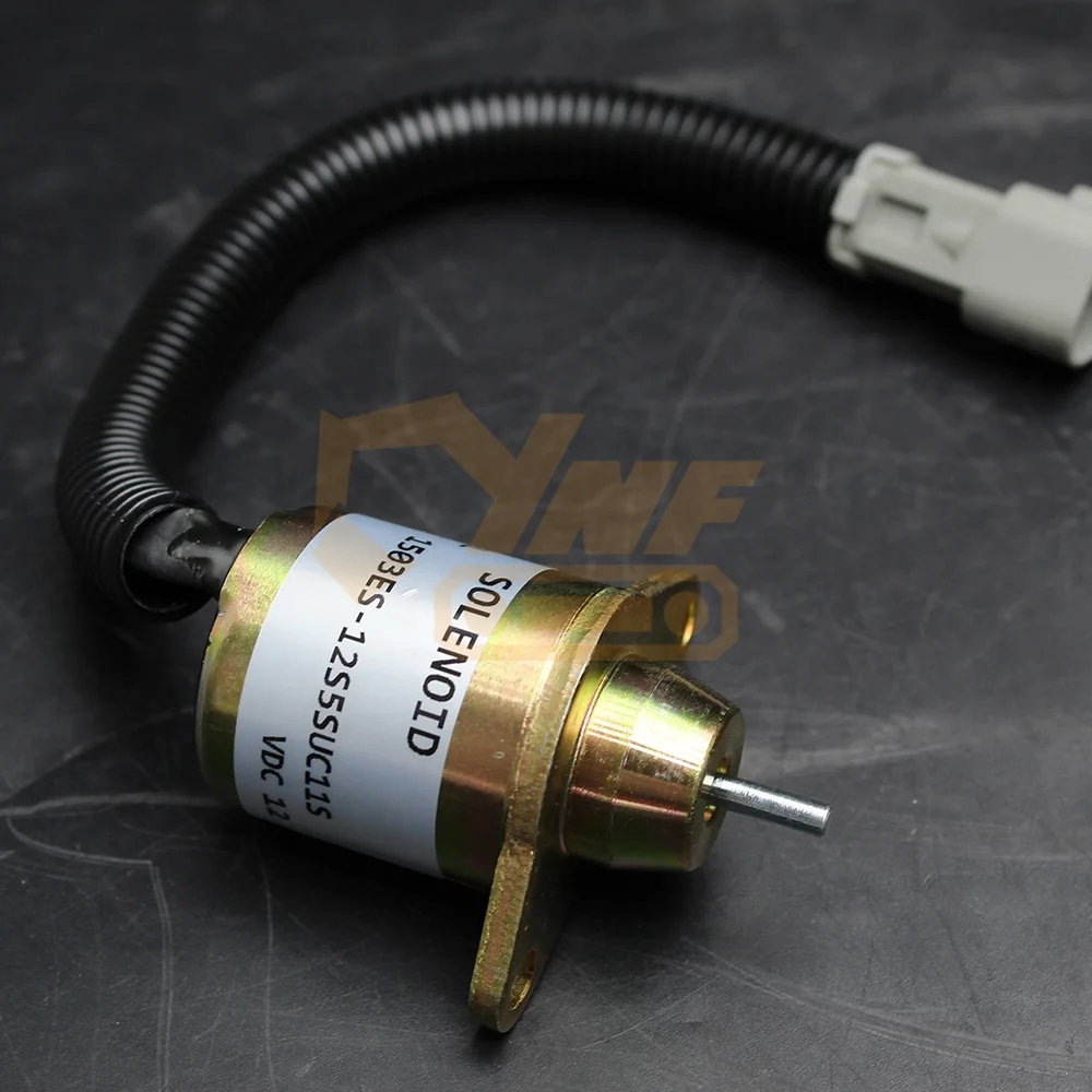 Yanmar 엔진용 차단 솔레노이드, 24V, 3TNE72, 3TNA72, 4TNE84, 4TNE88, 1503ES-12S5SUC11S, 1503ES-24S5SUC11S