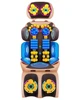 Cervical Spine Massager Massage Waist Cushion Back Waist Buttocks Whole Body Massage Chair Cushion Vibration Heating Massage 5