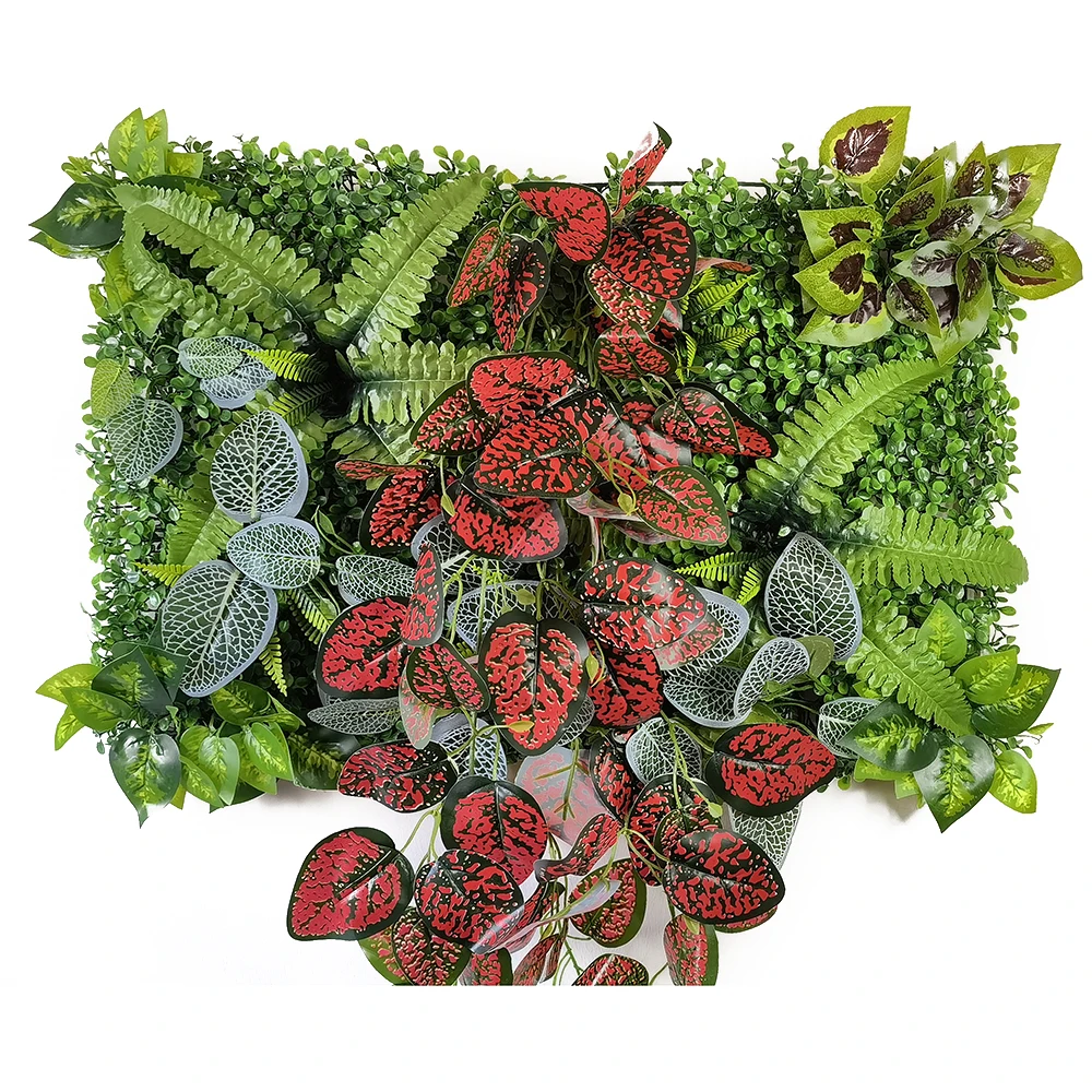 NEUE 40x60cm Gefälschte Pflanze Kunstrasen Wand Kunststoff Rasen Rasen Moos Gras Wand Zaun DIY Outdoor Garten hause Hintergrund Dekor – Detail 9